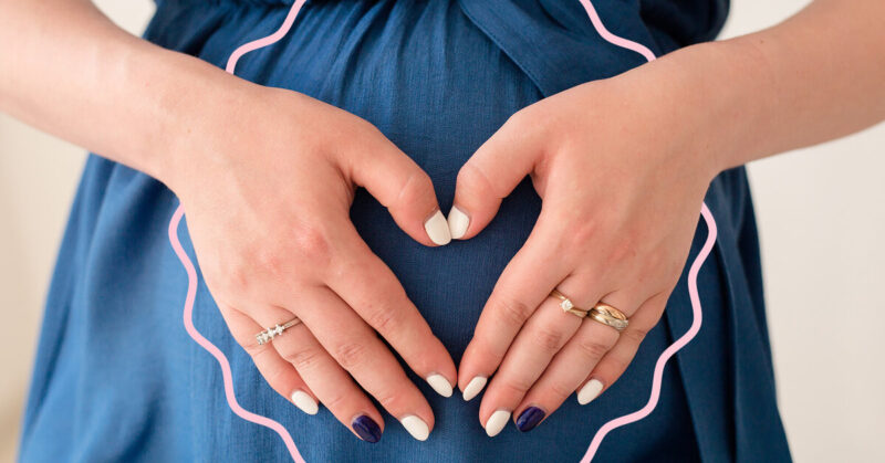 Маникюр в роддом: лайфхаки для украшения ногтей будущих мам