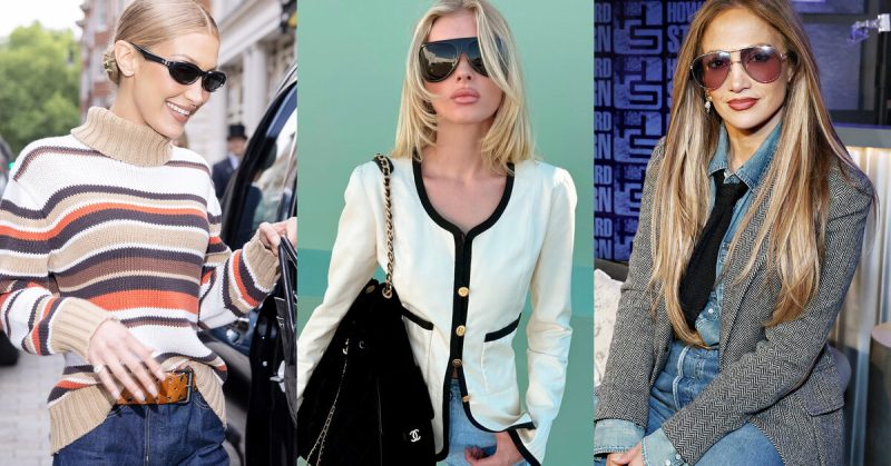 Модные образы с джинсами: вдохновение от Беллы Хадид и других звёзд Модные образы с джинсами: вдохновение от Беллы Хадид и других звёзд