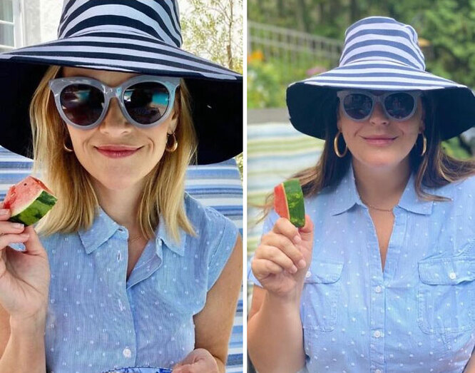 Необязательно быть худой, чтобы круто выглядеть: блогер копирует наряды звезд