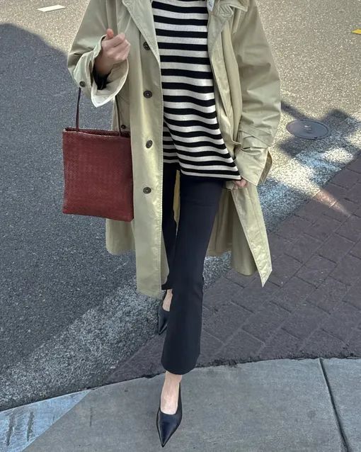 С чем носить укороченные джинсы? Пример стиля Эльзы Хоск