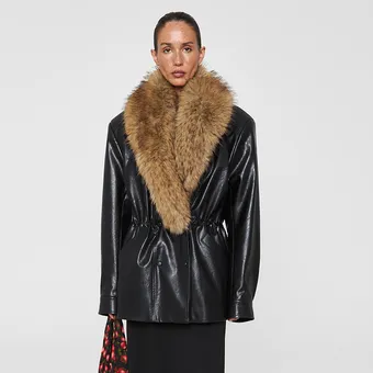 Весной-2026 все девушки будут носить пальто с меховым воротником – как у Кейт Миддлтон