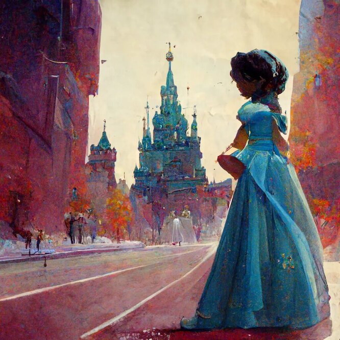 Как бы выглядели принцессы «Диснея», если бы их придумали в России: необычные портреты авторства нейросети