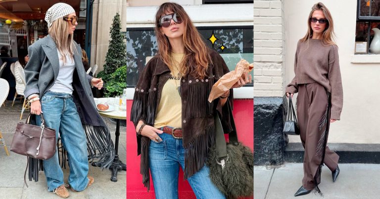 Как носить бахрому в 2026 – модные правила и удачные образы