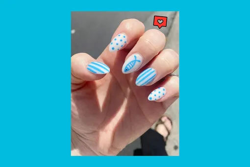 Приз зрительских симпатий: 5 самых «залайканных» дизайнов маникюра за прошедший месяц