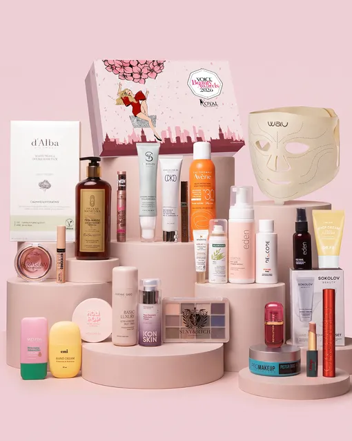 Эксклюзивный бокс VOICE и Royal Samples, посвященный VOICE Beauty Awards 2026: более 17 продуктов всего за 2 599 рублей Эксклюзивный бокс VOICE и Royal Samples, посвященный VOICE Beauty Awards 2026: более 17 продуктов всего за 2 599 рублей