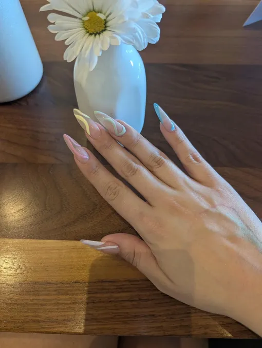 маникюр весна