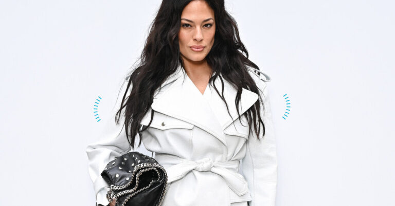 В стиле Эшли Грэм: 3 пальто, которые стройнят