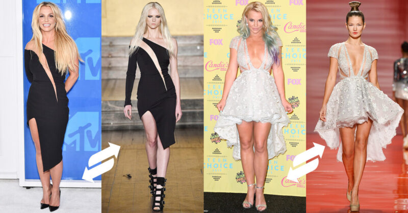 Бритни Спирс против моделей: кто круче (и горячее) выглядит в нарядах с подиума