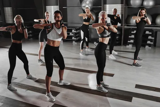 Тренировки с элементами единоборств