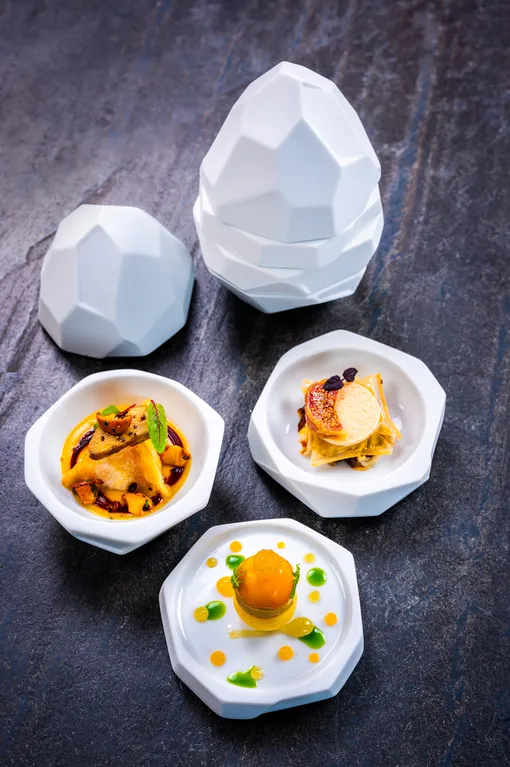 Краб и фуа гра