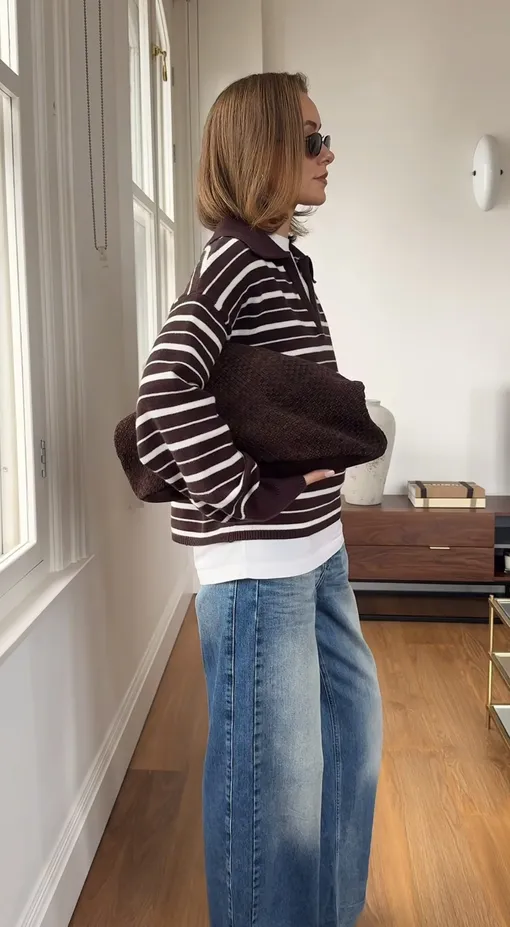 Фэшн-блогеры носят этот лонгслив, чтобы вывести осенние образы на новый уровень Фэшн-блогеры носят этот лонгслив, чтобы вывести осенние образы на новый уровень