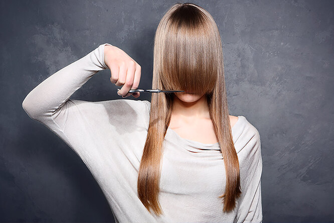 Как самой подстричь себе волосы: пошаговая инструкция