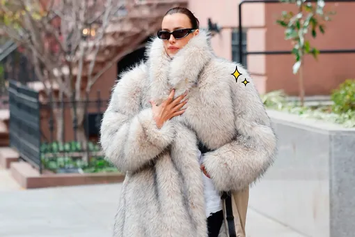 10 модных шуб, как у Ирины Шейк (у нее, кстати, от российского бренда!)