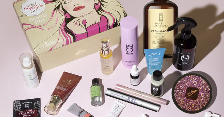 Бьюти-бокс VOICE и Royal Samples, посвященный VOICE Beauty Awards: более 15 продуктов-победителей всего за 2 499 рублей