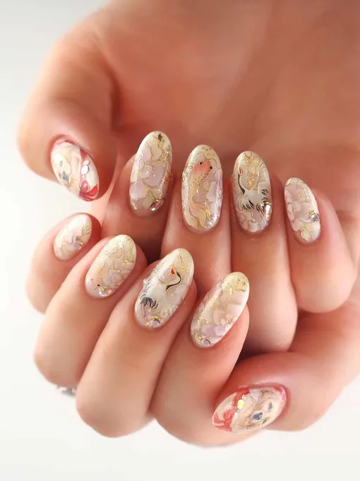 маникюр весна