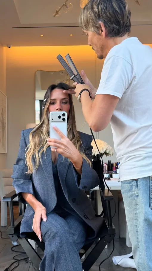 Виктория Бекхэм сменила цвет волос к весне