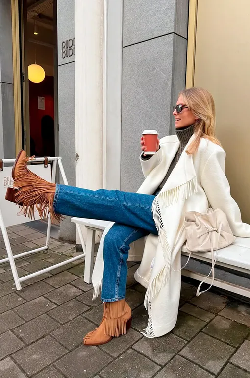 Как носить бахрому в 2026 – модные правила и удачные образы