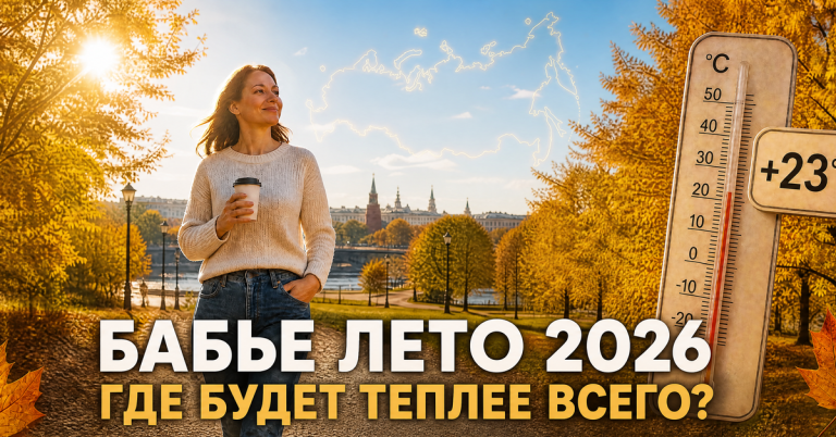 Когда ждать бабье лето в 2026 году и каким оно будет: прогноз для всех регионов России