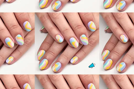 Пятна акварели: 10 самых стильных и романтичных дизайнов маникюра в пастельных тонах весны-2026