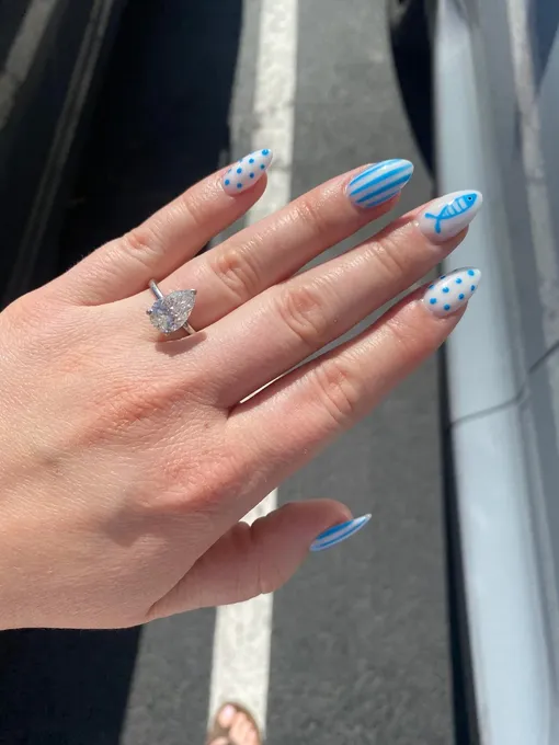 маникюр весна