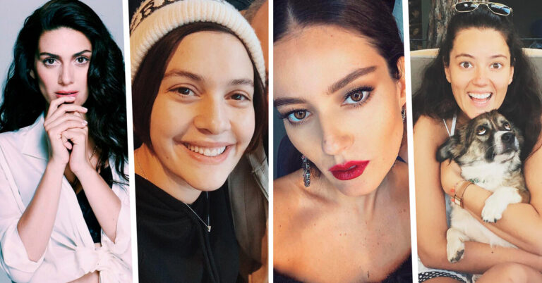 Турецкие актрисы без макияжа: разница на лицо