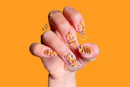 Ногти тигрицы: 4 идеи «хищного» маникюра с самым трендовым животным принтом этой весны