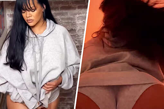 Барбадосская певица Рианна опубликовала видео в нижнем белье спустя пять месяцев после родов.