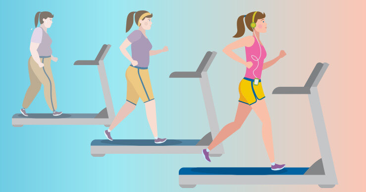 Как и сколько бегать на беговой дорожке, чтобы похудеть