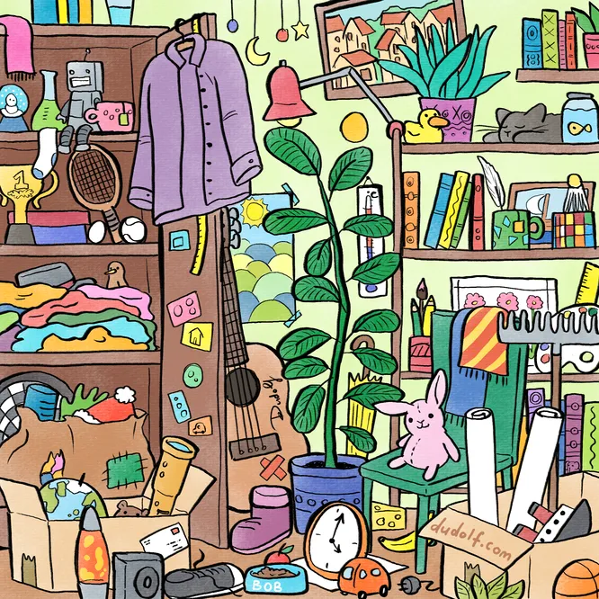 Тест для самых внимательных: найди слона на картинке!