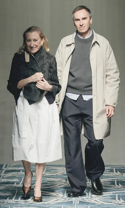 Миучча Прада и Раф Симонс