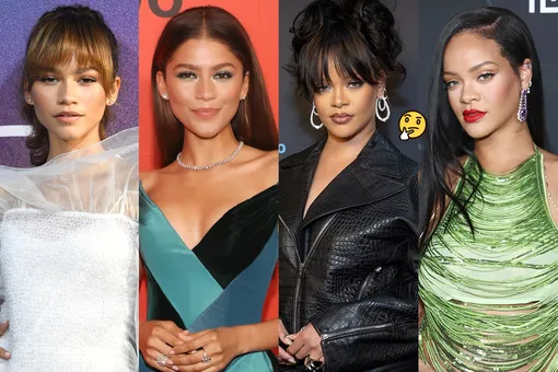 С челкой или без? Ищем ответ на вечный вопрос со звездами