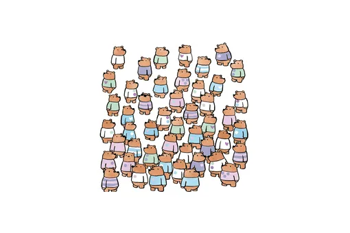 Тест: найди медведя в необычном свитере и докажи, что входишь в 5% людей с великолепной зрительной памятью!