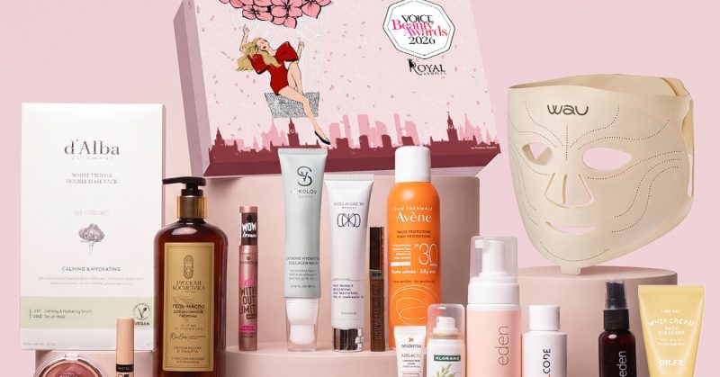 Эксклюзивный бокс VOICE и Royal Samples, посвященный VOICE Beauty Awards 2026: более 17 продуктов всего за 2 599 рублей Эксклюзивный бокс VOICE и Royal Samples, посвященный VOICE Beauty Awards 2026: более 17 продуктов всего за 2 599 рублей