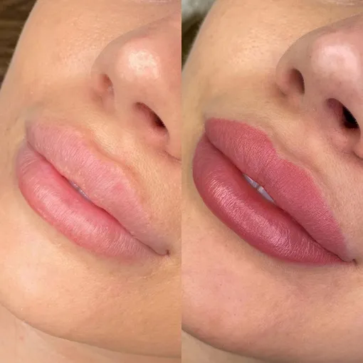Вместо филлеров: 5 примеров перманентного макияжа для увеличения и коррекции формы губ