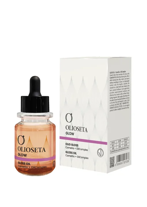 Парфюмированное масло для придания глянцевого блеска Oliseta Glow, Barex Italiana