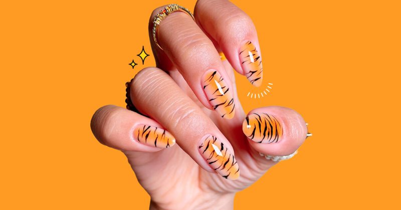 Тигриный маникюр: 4 модных варианта анималистичного маникюра на весну 2026
