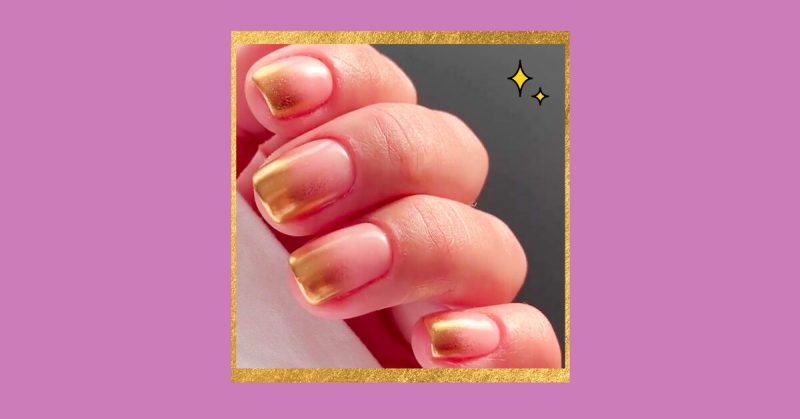 Сусальное золото: как сделать этот люксовый маникюр в домашних условиях