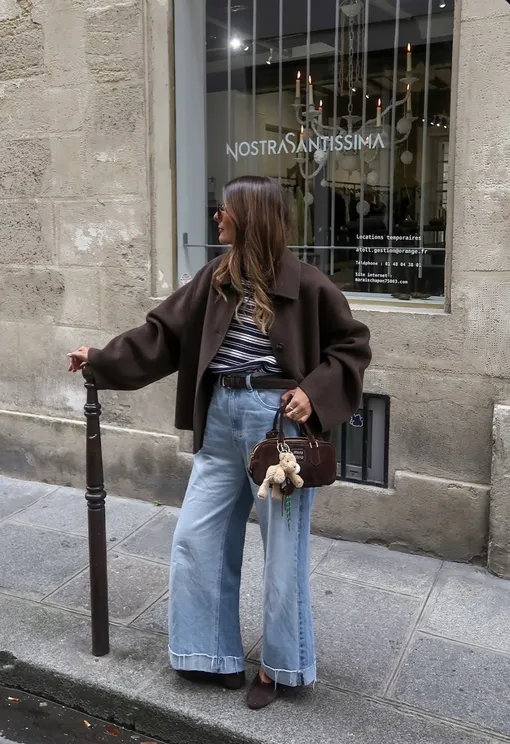 Фэшн-блогеры носят этот лонгслив, чтобы вывести осенние образы на новый уровень Фэшн-блогеры носят этот лонгслив, чтобы вывести осенние образы на новый уровень